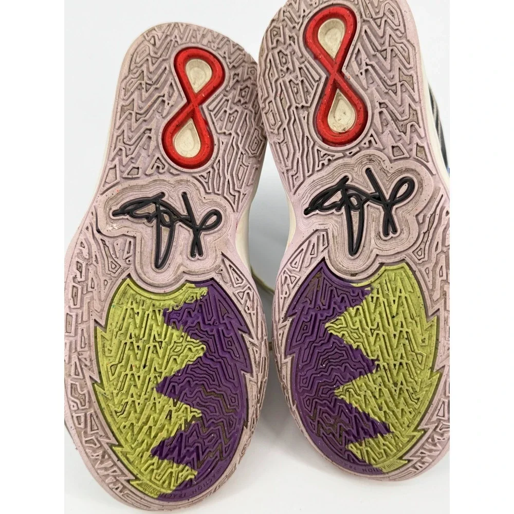 Nike Kyrie Infinity DD0334-400 Youth Sneakers 4 Multicolor Solo Basketball Shoes